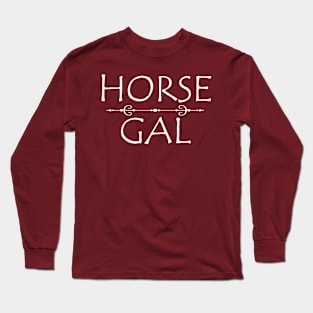 Horse Gal Long Sleeve T-Shirt